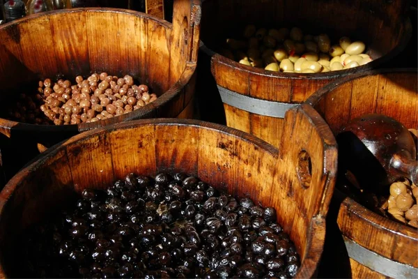 Olives Plant Tree Food — Stock Photo, Image