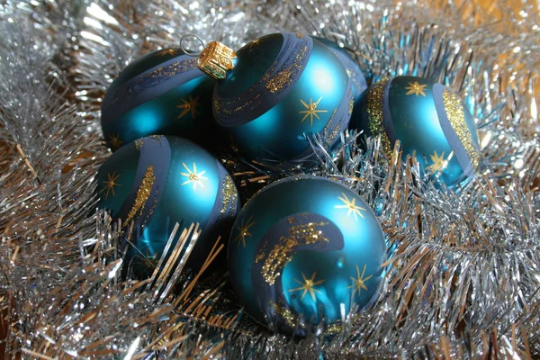 Kerstboom Vakantie Decoraties — Stockfoto