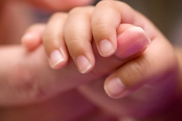 Close Portret Van Schattige Baby — Stockfoto