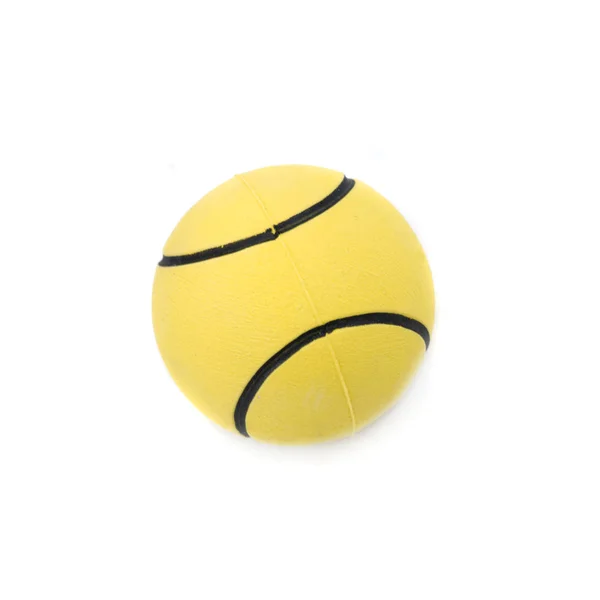 Balón Verde Tenis Partido Deportivo — Foto de Stock
