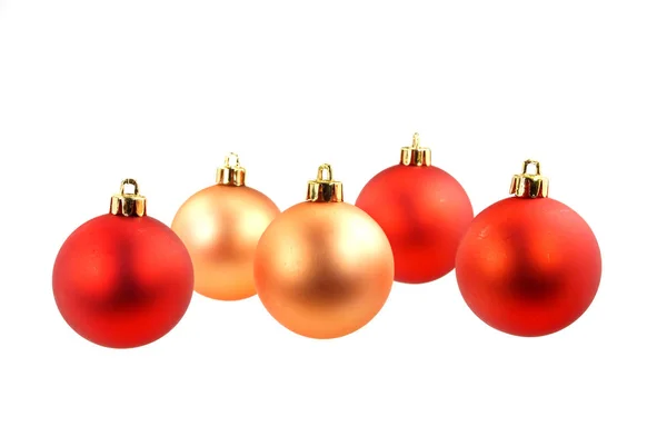 Christbaumschmuck Mit Den Kugeln — Stockfoto