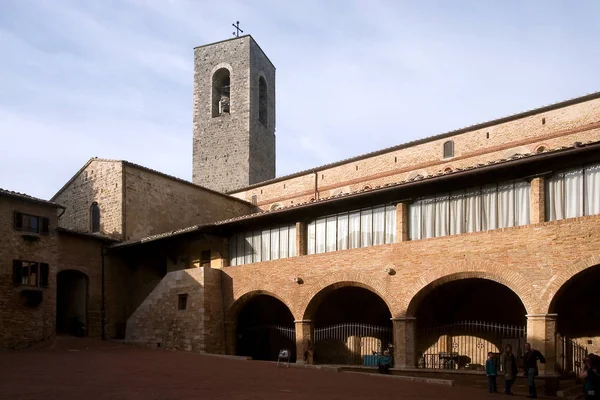 San Gimignano Een Italiaanse Heuvelstad Toscane — Stockfoto