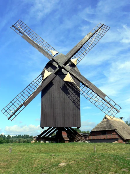 Bockwindmill Eldena Hgw — стоковое фото