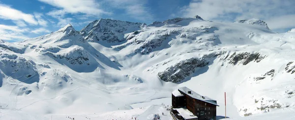 Görkemli Alp Manzarası Manzarası — Stok fotoğraf