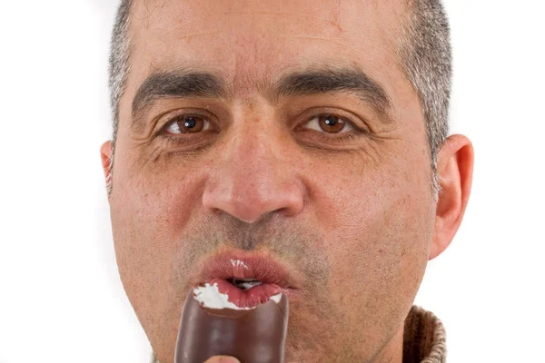 Gustose Prelibatezze Cioccolato Marrone — Foto Stock