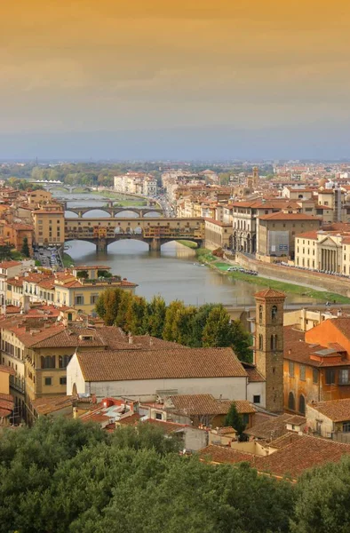 Florença Capital Itália Toscana Abriga Muitas Obras Primas Arte Arquitetura — Fotografia de Stock