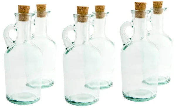瓶塞玻璃瓶 — 图库照片
