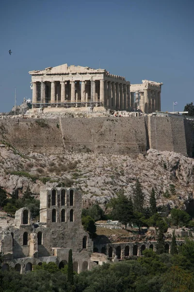 Athens Capital Greece Also Heart Ancient Greece Powerful Civilization Empire — Stock Photo, Image