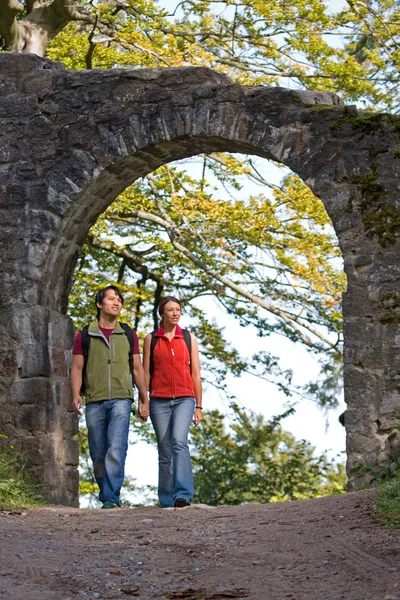 Autunno Castello Schwarzenburg — Foto Stock