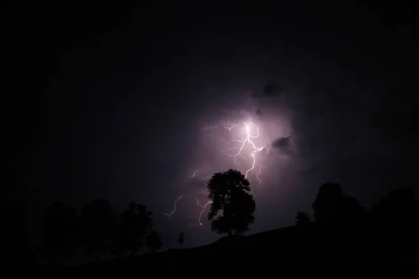 Storm Regenachtige Lucht Slecht Weer — Stockfoto