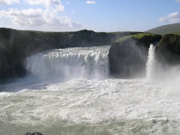 Waterval Natuur Rivierwaterstroom — Stockfoto