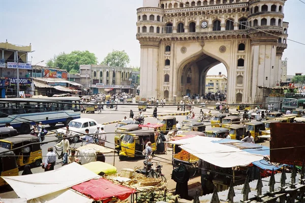 Hyderabad Güney Hindistan Sokak Manzarası — Stok fotoğraf