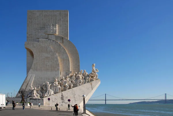 Lisbon Monument Discoveries — Stock Photo, Image