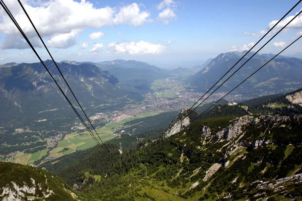 Garmisch Partenkirchen Alpspitzbahn — Fotografia de Stock