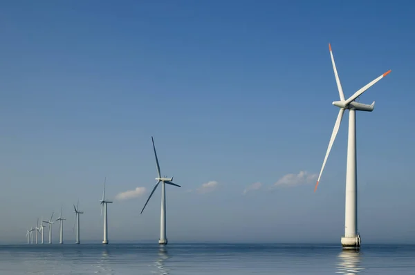 Wind Energy Turbine Wind Power Station — Stock Photo, Image