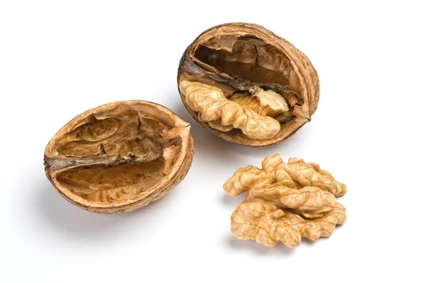 Seasonal Walnut Brown Nuts Food — Stock Photo, Image
