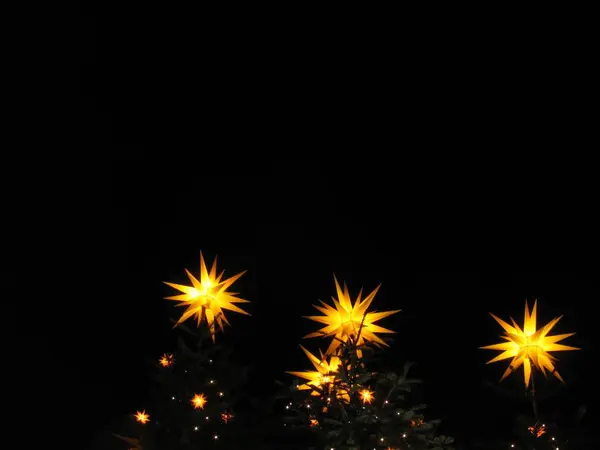 Vue Panoramique Noël Décoration Vacances — Photo