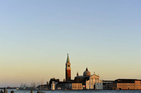 San Giorgio Luz Quente Noite — Fotografia de Stock