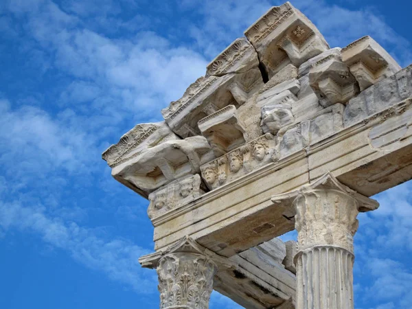 Schilderachtig Uitzicht Prachtige Tempel Architectuur Details — Stockfoto