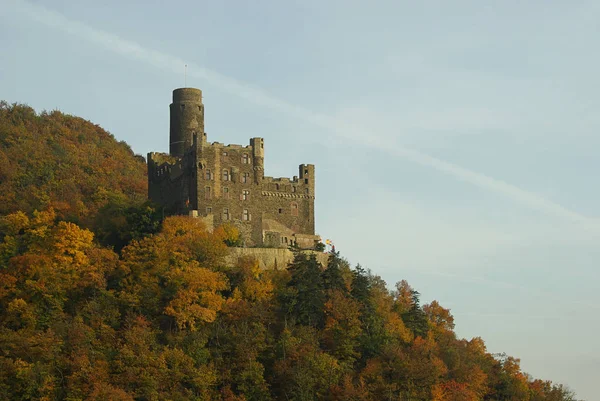 Burg Maus Fare Kalesi Seyahat Mimari Konsepti — Stok fotoğraf