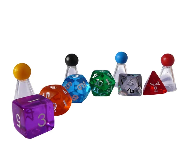 Dados Juego Cubo Juego Azar — Foto de Stock