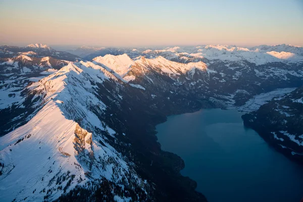 Vista Panorámica Del Hermoso Paisaje Los Alpes — Foto de Stock