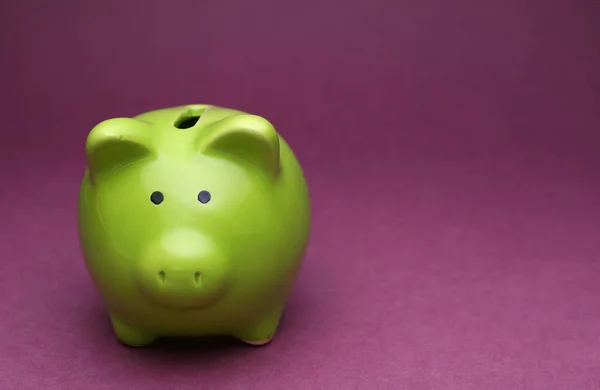 Piggy Bank Economizando Dinheiro Finanças — Fotografia de Stock