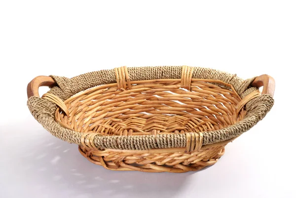 Close Shot Basket White — Stock Photo, Image