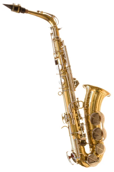 Instrumento Musical Jazz Saxofón — Foto de Stock