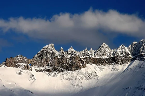 Malerischer Blick Auf Die Majestätische Alpenlandschaft — Stockfoto