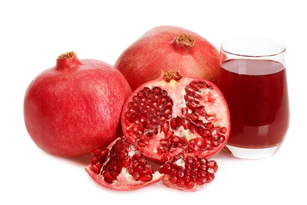 Frutta Fresca Melograno Rosso Frutta Estiva — Foto Stock