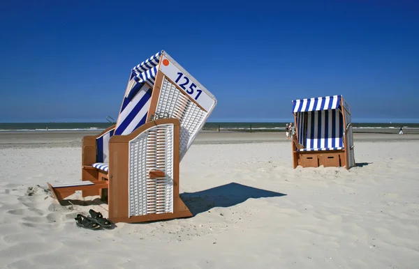 Beach Chairs Seaside Resort — Stock Photo, Image