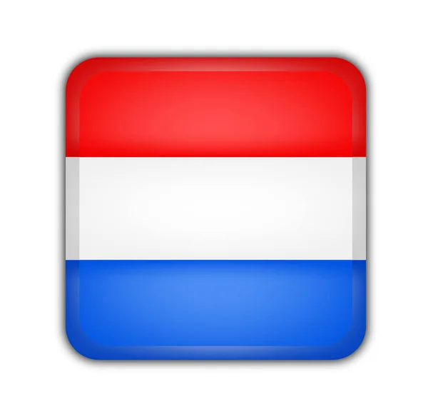 Bandiera Luxembourg Bandiera Nazionale — Foto Stock