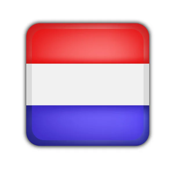 Прапор Нідерландів Національний Прапор — стокове фото