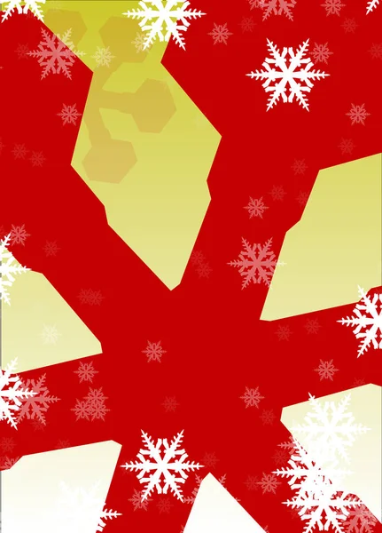 雪の結晶の背景 クリスマスと新年 — ストック写真