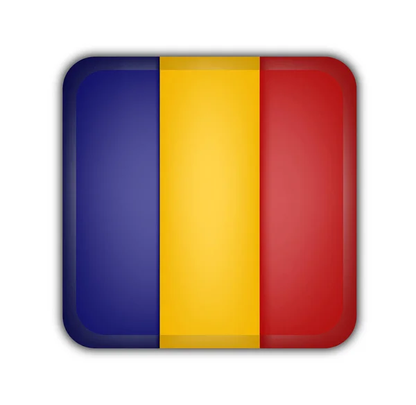 Флаг Румынии Национальный Флаг — стоковое фото