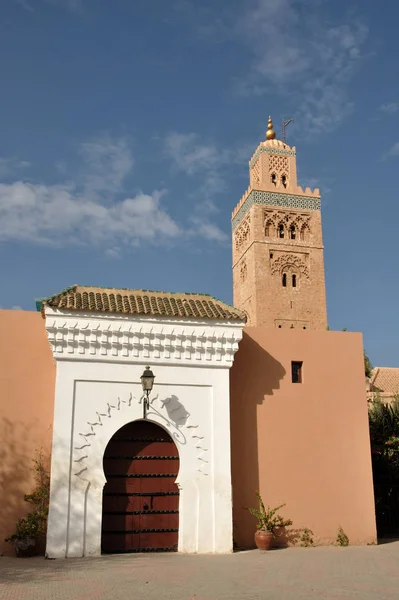 Mezquita Koutoubia Marrakech — Foto de Stock