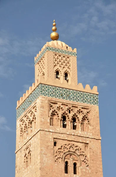 Κουτούμπια Τζαμί Στο Μαρακές — Φωτογραφία Αρχείου