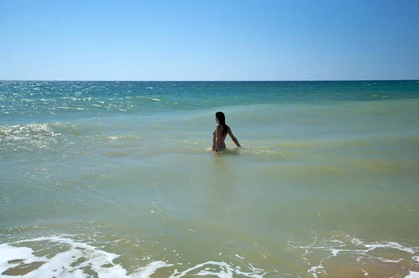 Bañarse Mar — Foto de Stock