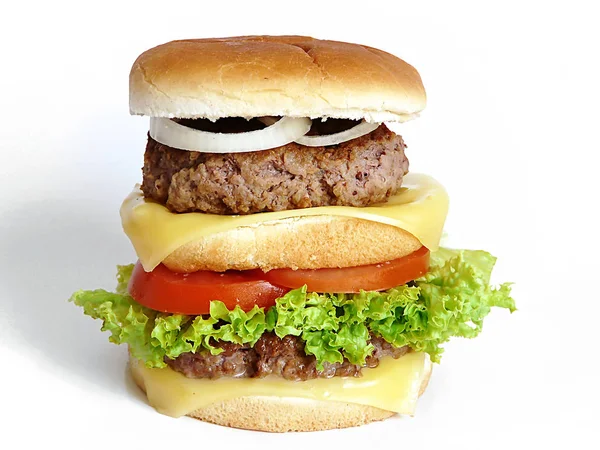 Burger Fast Food Snack — Stockfoto