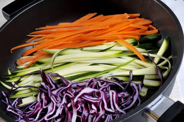 Cibo Biologico Sano Verdure Fresche — Foto Stock