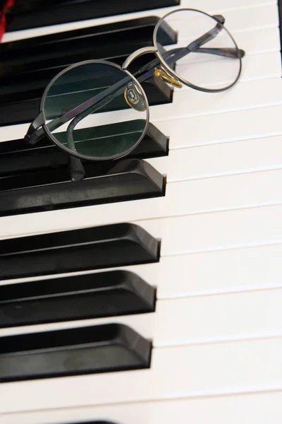 Pianoforte Strumento Musicale Concetto Musica — Foto Stock