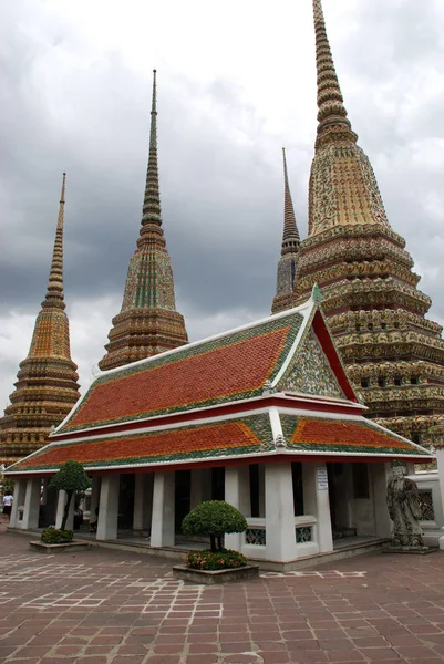 Великий Палац Стилі Бангкоку Ват Фра Кео Хео — стокове фото