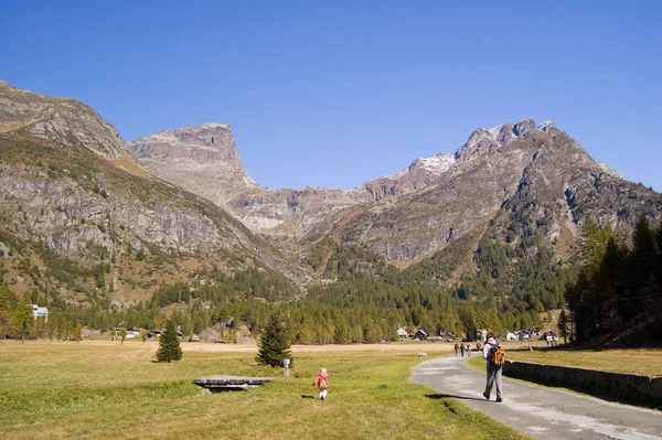 Alpe Devero Paisagem Alpina — Fotografia de Stock
