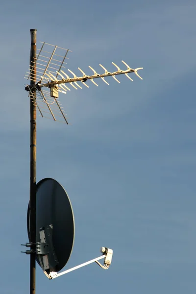 Antena Espejo Satélite — Foto de Stock