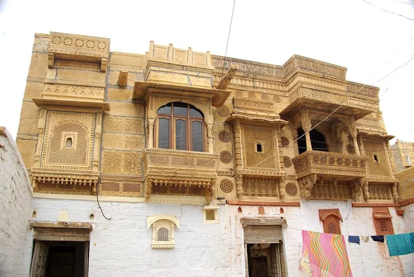 Haveli Jaisalmer Rajasthan — Stockfoto