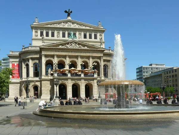 Stará Opera Frankfurtu — Stock fotografie