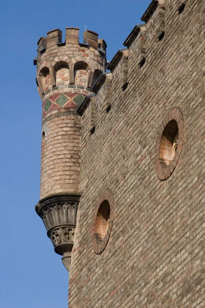 Vista Panorâmica Majestosa Arquitetura Medieval — Fotografia de Stock