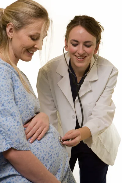 Closeup Shot Pregnant Woman — Stock Photo, Image