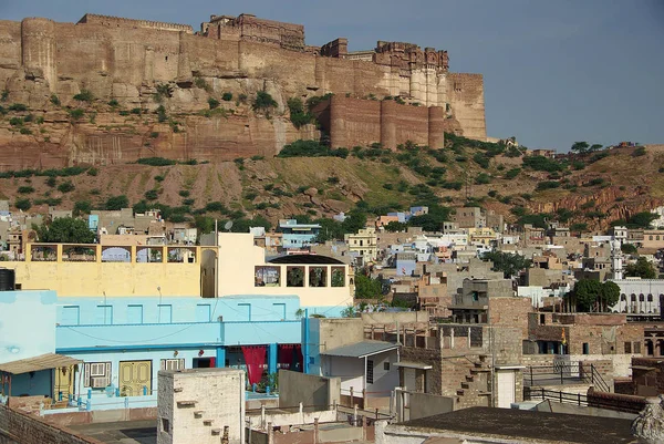 Jodhpur Och Dess Fort Rajasthan — Stockfoto